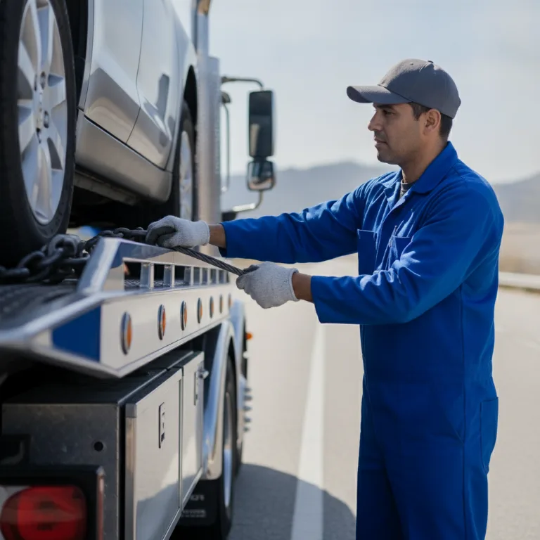 Grúa servicio en San Jose del Castillo